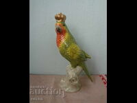 For sale: Enameled and polychrome porcelain sculpture.