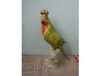For sale: Enameled and polychrome porcelain sculpture.