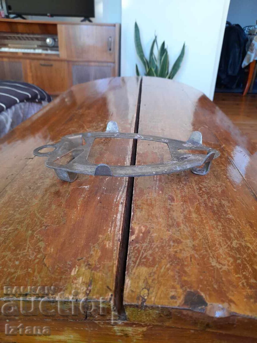 Old iron stand Old iron stand