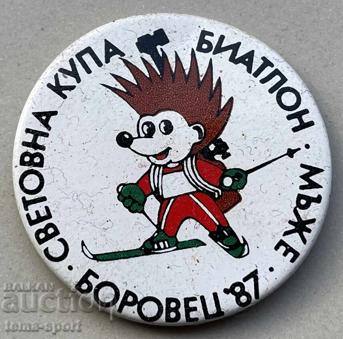 1255 Bulgaria sign World Cup Biathlon Men Borovets 87 1255 Bulgaria sign World Cup Biathlon Men Borovets 87