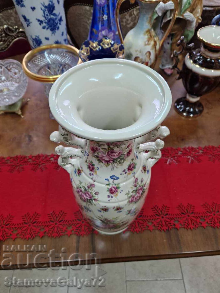 Unique large porcelain Belgian vase - 6 Unique large porcelain Belgian vase - 6