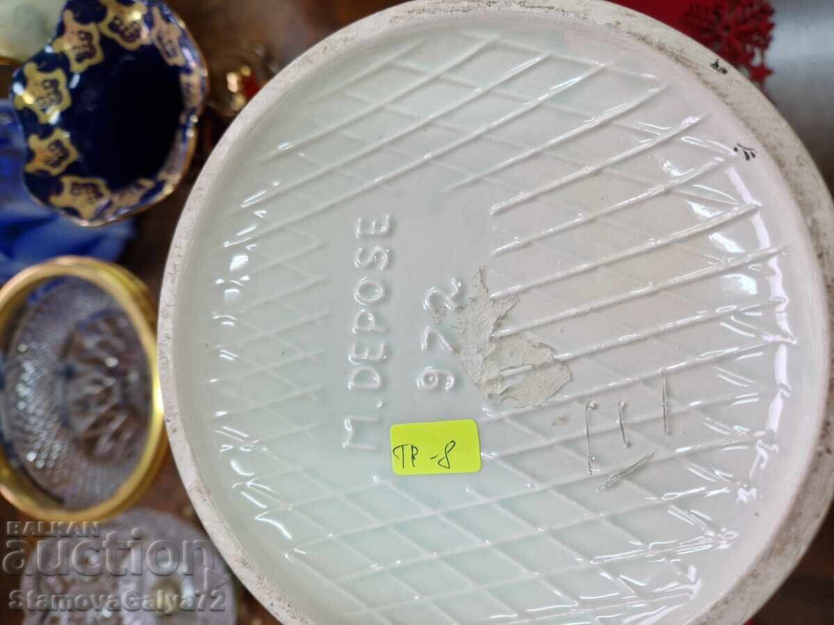 Unique large porcelain Belgian vase - 7 Unique large porcelain Belgian vase - 7