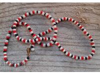 Antique beaded necklace