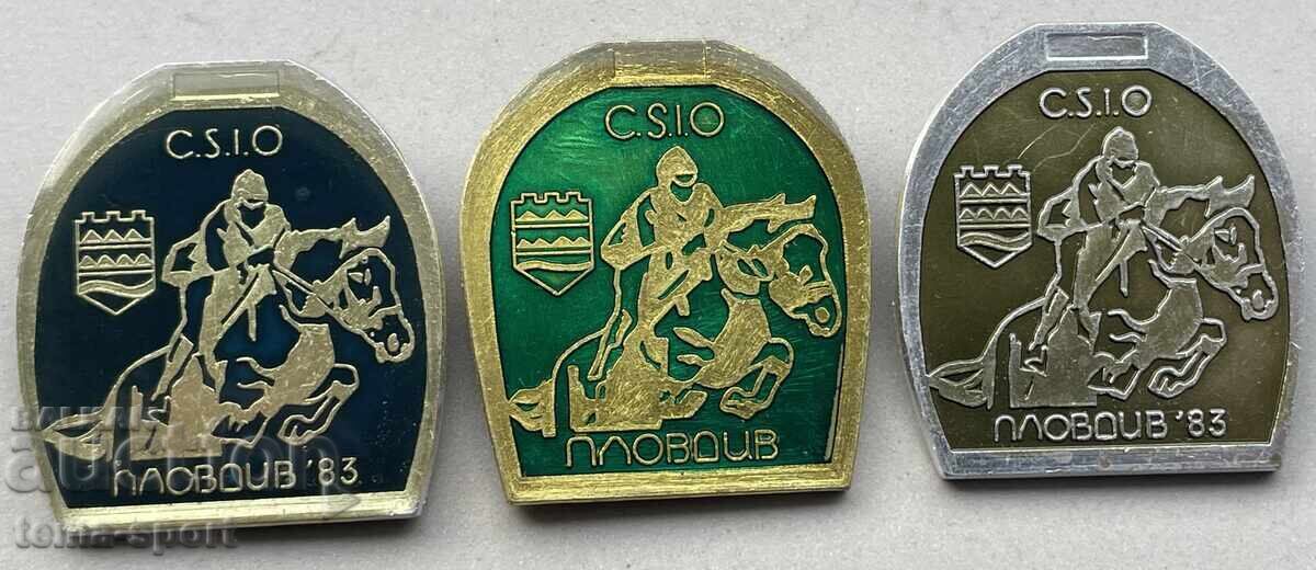 1274 Bulgaria 3 characters competitions World Cup Equestrian sport 1274 Bulgaria 3 characters competitions World Cup Equestrian sport