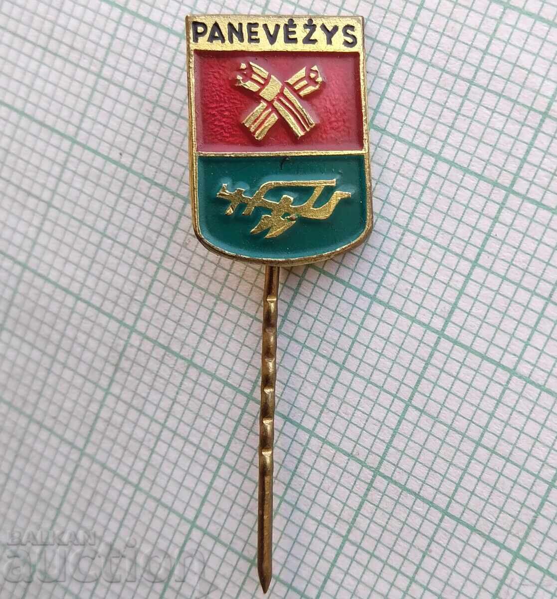 17845 Badge - Panevezys Lithuania with price 1.00 BGN | € 0.51