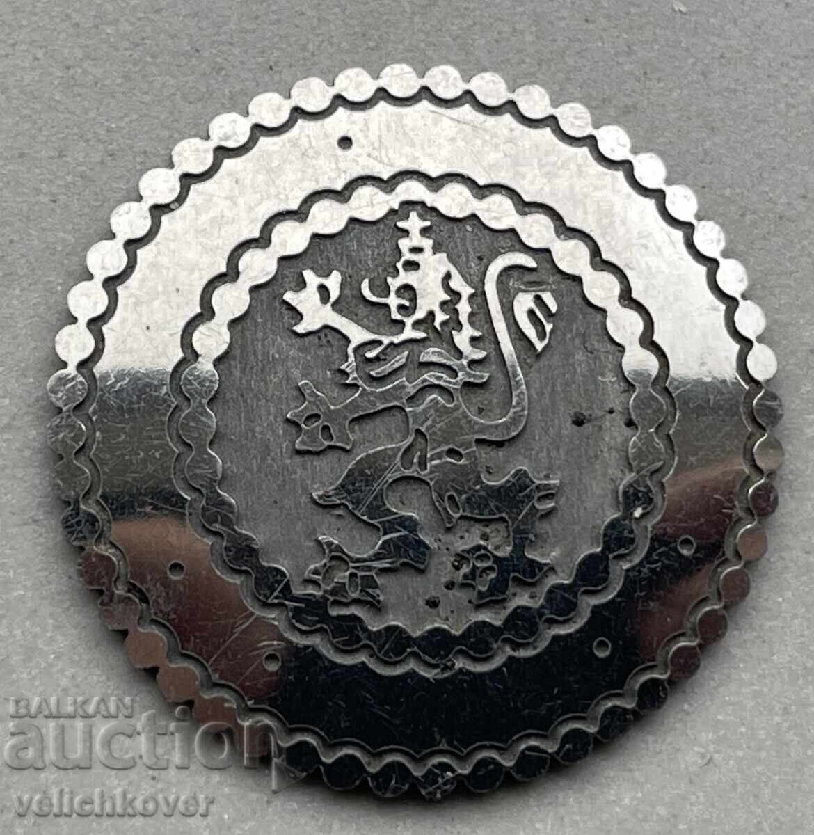 39785 Bulgaria lion part of the Guards cockade 39785 Bulgaria lion part of the Guards cockade