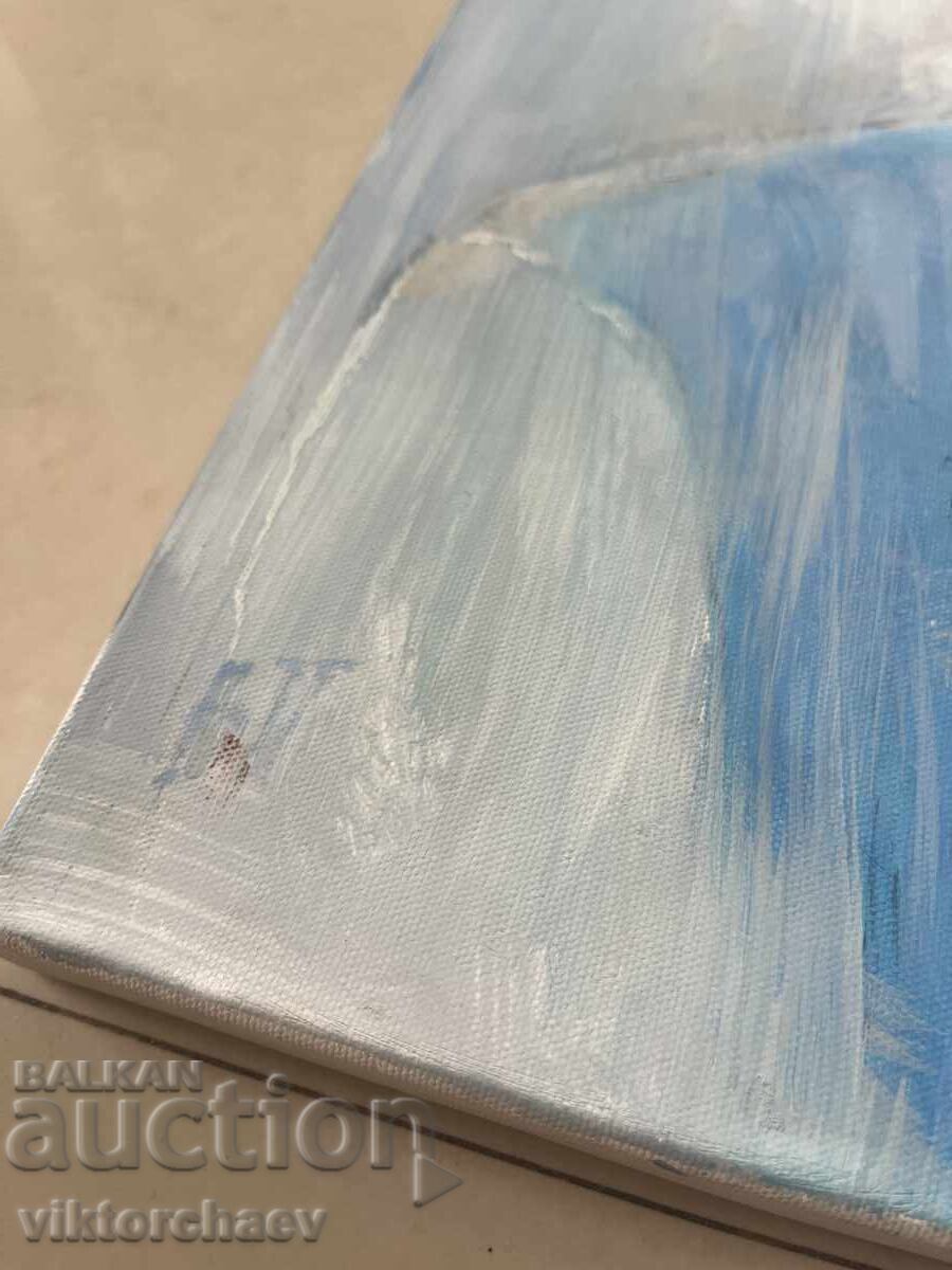 Venelin Petrov painting - Portrait of Georgi Asparuhov Gundi with price 350.00 BGN | € 178.95