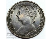 Marea Britanie 1 Farthing 1894 Victoria Bronz