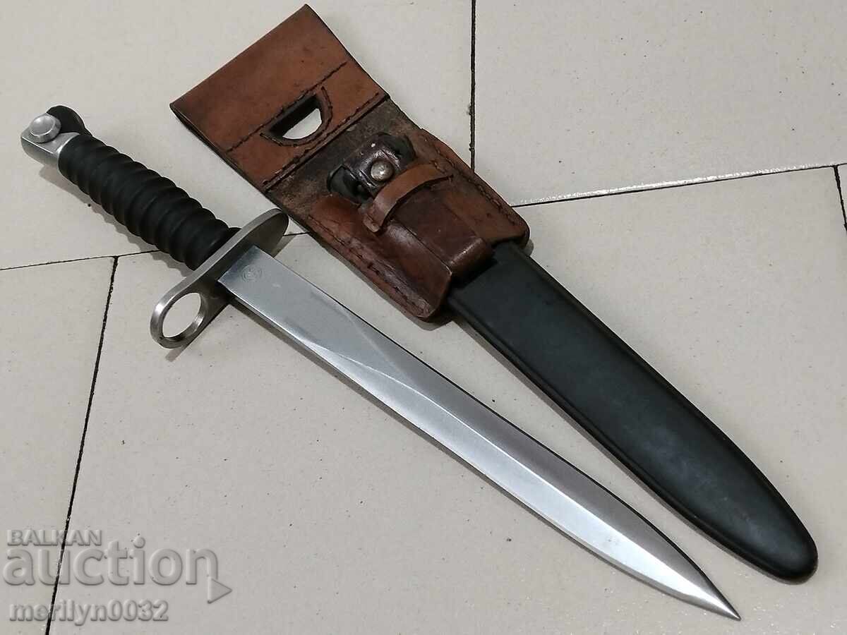 Bayonet knife for Schmidt Rubin with lopus with price 189.00 BGN | € 96.63 Bayonet knife for Schmidt Rubin with lopus with price 189.00 BGN | € 96.63