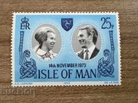 Isle of Man - Princess Anne Anniversary and ... (1973) MNH