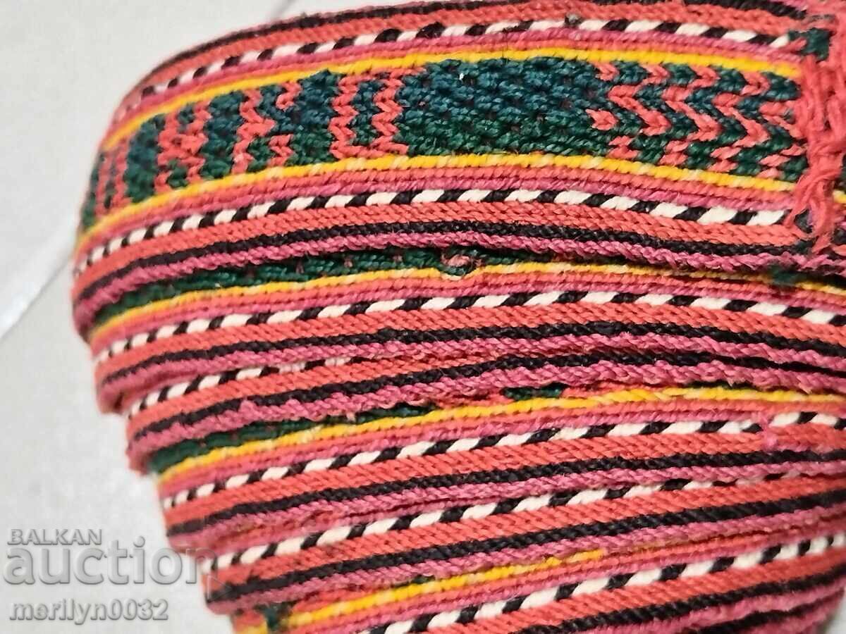 Old hand-woven belt 3.20 meters belt costume belt - 5 Old hand-woven belt 3.20 meters belt costume belt - 5