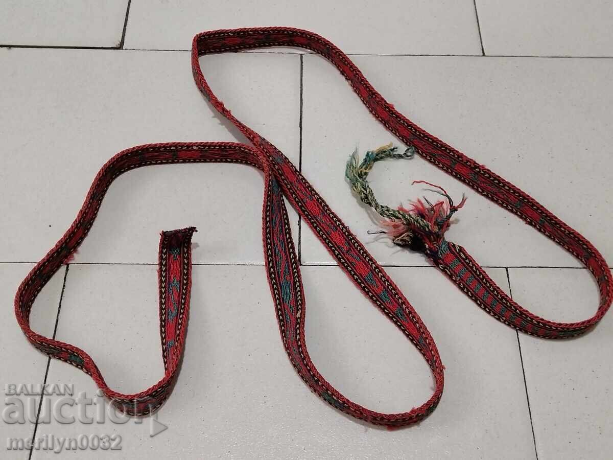 Old hand-knitted belt 1.80 meters belt costume belt - 5 Old hand-knitted belt 1.80 meters belt costume belt - 5
