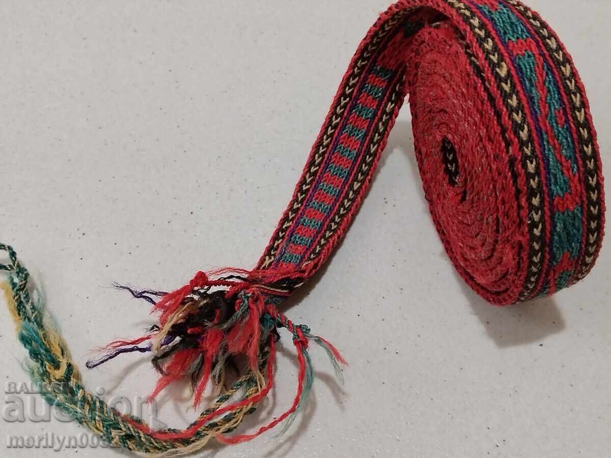 Old hand-knitted belt 1.80 meters belt costume belt - 6 Old hand-knitted belt 1.80 meters belt costume belt - 6