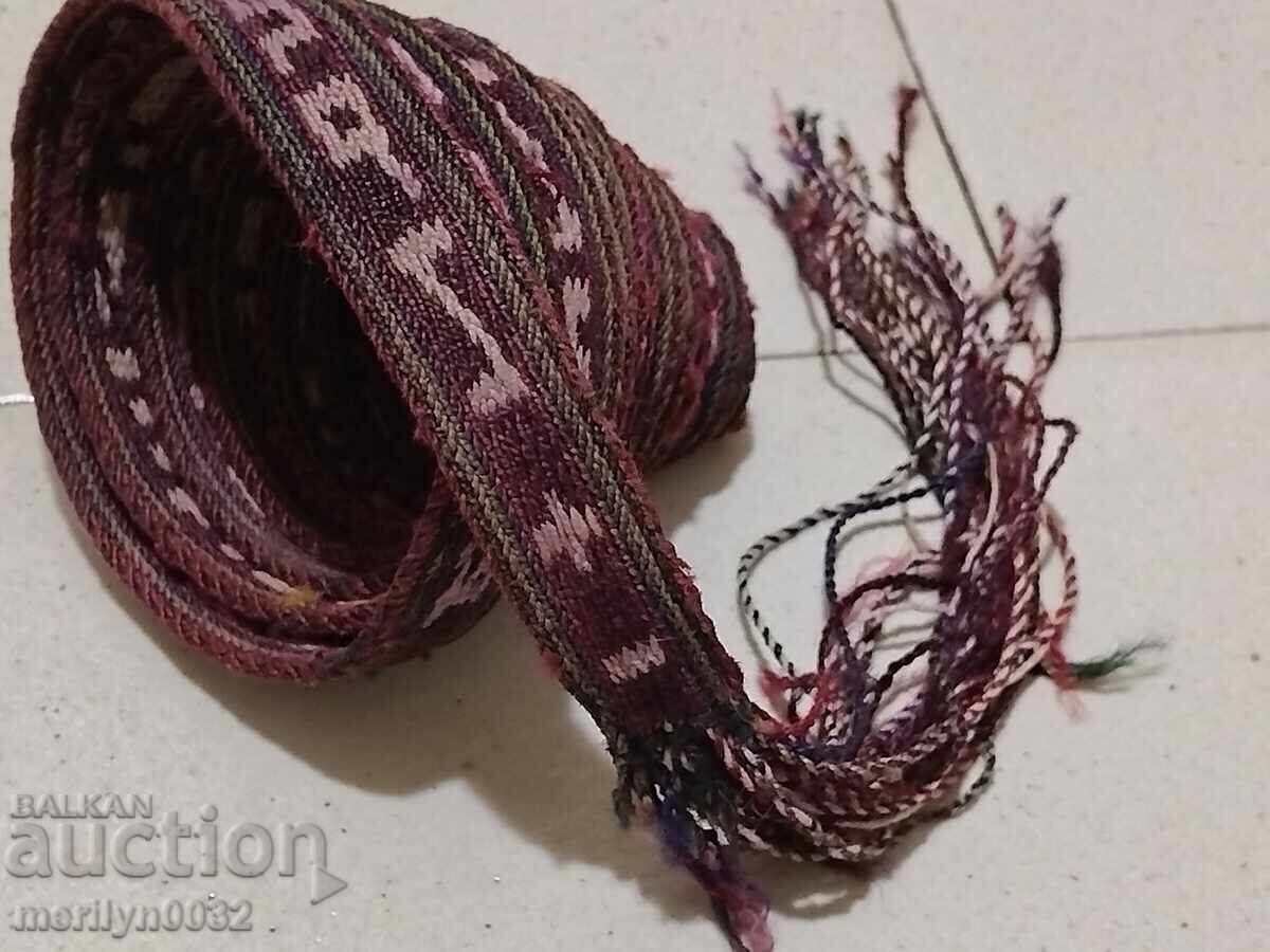 Old hand-woven belt 2.05 meters belt costume belt with price 89.00 BGN | € 45.50 Old hand-woven belt 2.05 meters belt costume belt with price 89.00 BGN | € 45.50