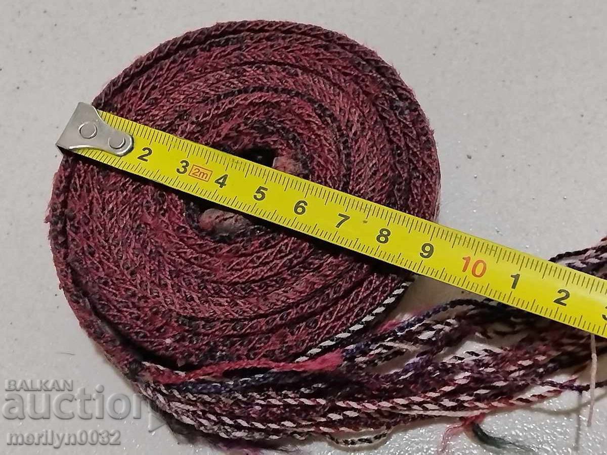 Old hand-woven belt 2.05 meters belt costume belt - 6 Old hand-woven belt 2.05 meters belt costume belt - 6