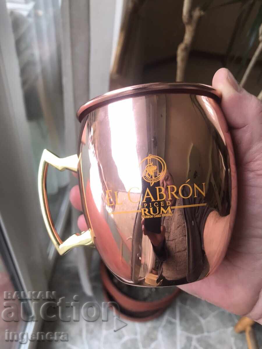 Auction STAINLESS STEEL METAL CUP 500 ML NEW! Auction STAINLESS STEEL METAL CUP 500 ML NEW!