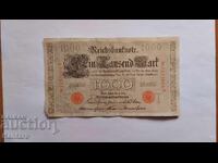 Banknote - GERMANY - 1000 Marks - 1910 - red seal