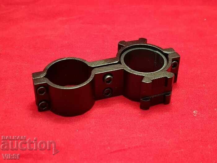 Mount for mounting an optical sight /flashlight/ 25.4/30mm with price 19.50 BGN | € 9.97 Mount for mounting an optical sight /flashlight/ 25.4/30mm with price 19.50 BGN | € 9.97