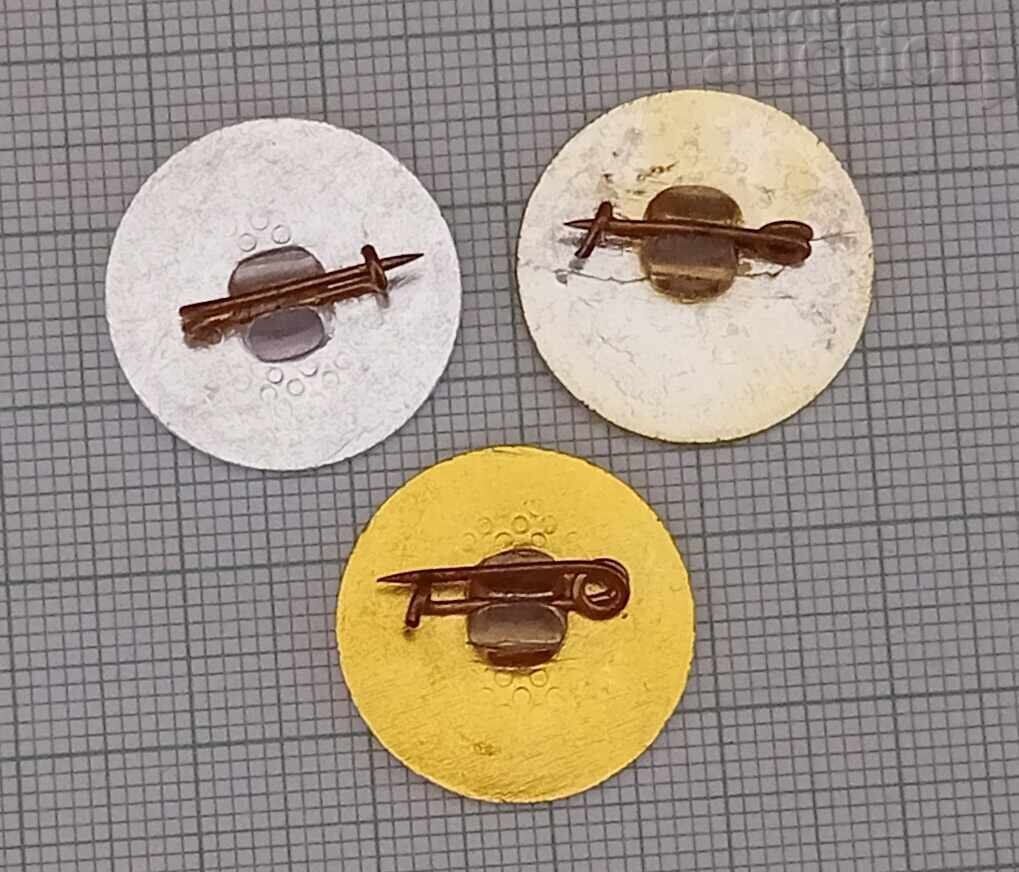 AUTO TRANSPORT 1300 BULGARIA LION BADGE LOT OF 3 NUMBERS with price 4.00 BGN | € 2.05 AUTO TRANSPORT 1300 BULGARIA LION BADGE LOT OF 3 NUMBERS with price 4.00 BGN | € 2.05