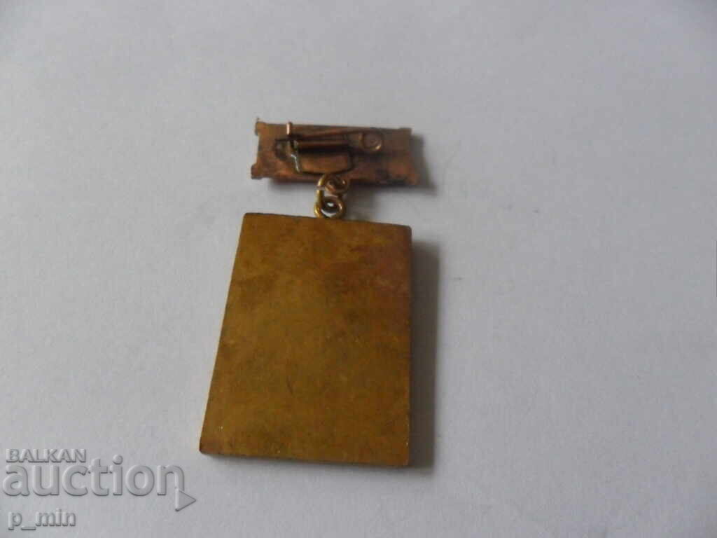 Auction  badge - 100th anniversary of Sliven District Hospital