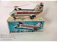 Old metal Japanese toy Helicopter