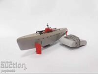 Old toy submarine