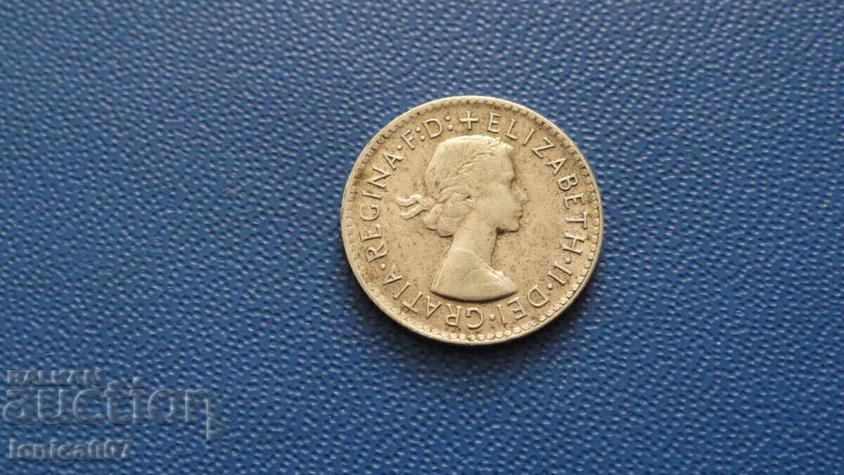 Delivery of Australia 1963 - 3 pence (m)