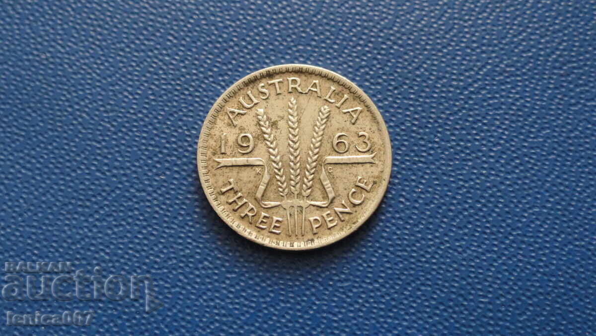 Αυστραλία 1963 - 3 πένες (m) Αυστραλία 1963 - 3 πένες (m)