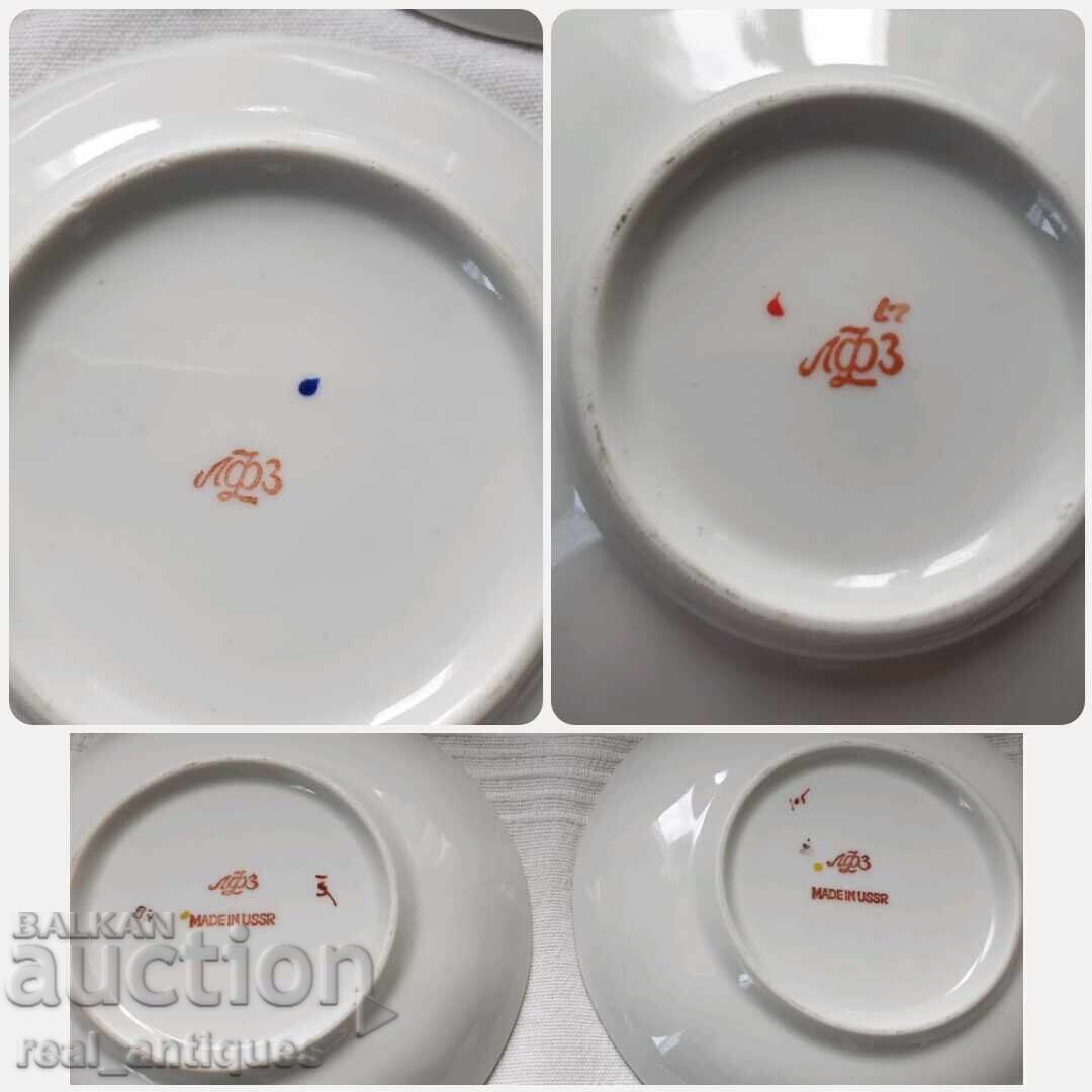 Porcelain saucers LFZ - 6