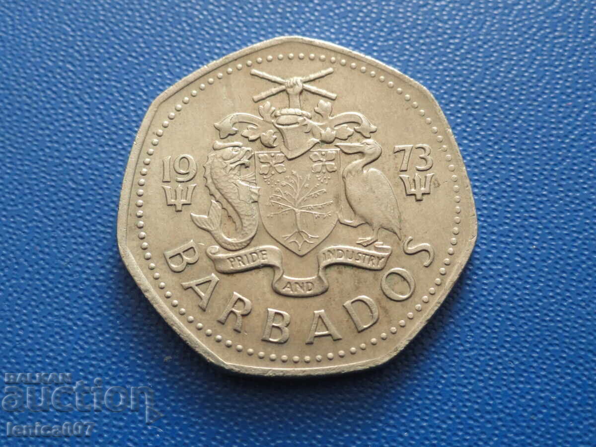 Μπαρμπάντος 1973 - 1 δολάριο (m) με τιμή € 3.00 | 5.87 BGN