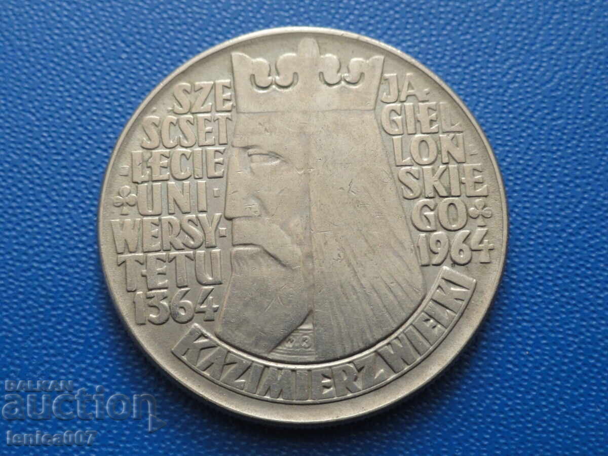 Poland 1964 - 10 zlotys (m) Poland 1964 - 10 zlotys (m)