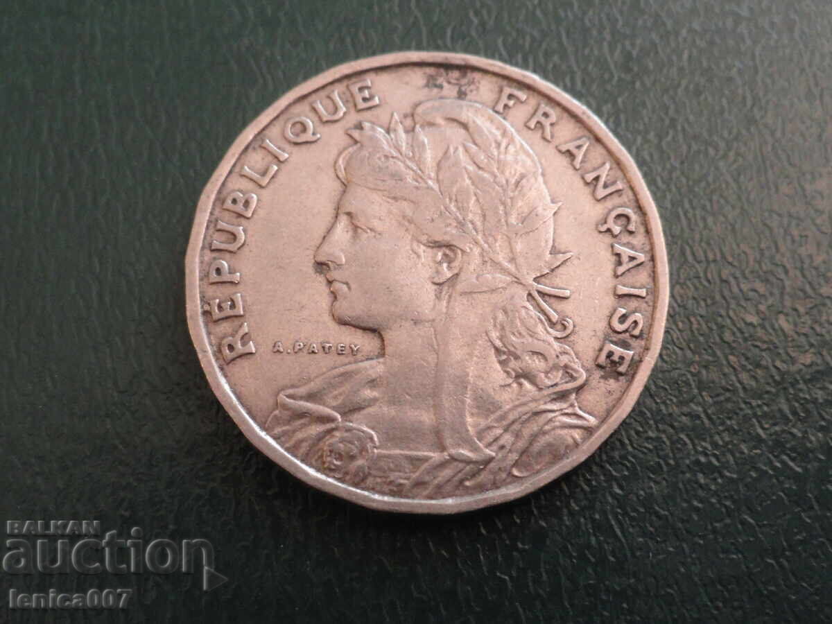 Delivery of France 1904 - 25 centimes