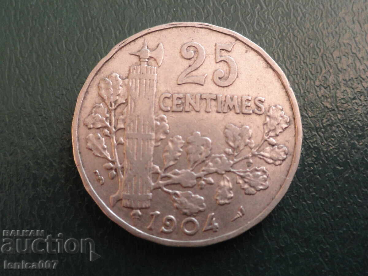 France 1904 - 25 centimes - 5