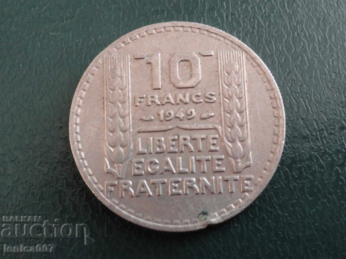 France 1949 - 10 francs - 5 France 1949 - 10 francs - 5