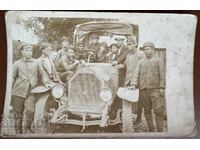 Military Laborers in a truck 1930s