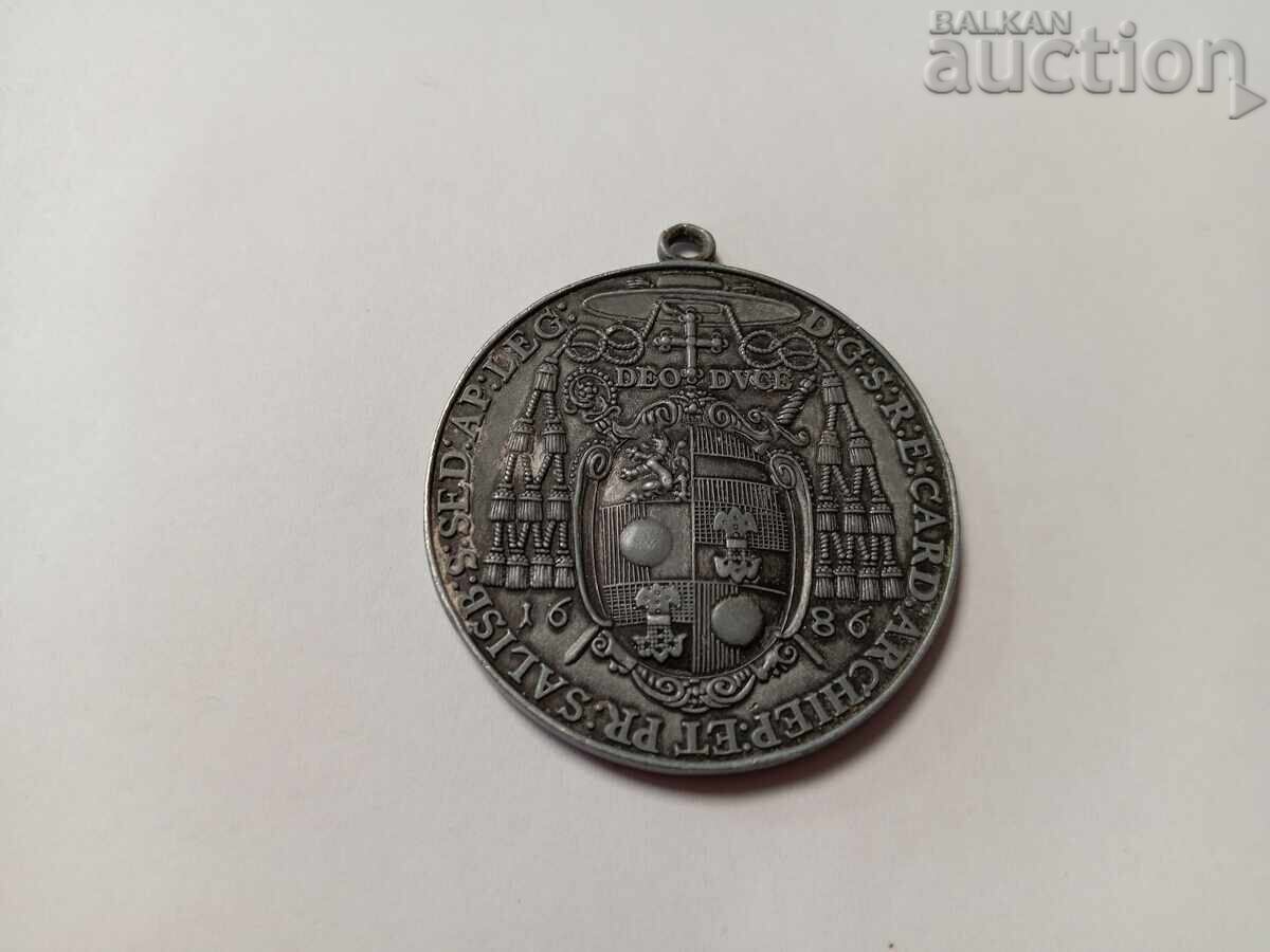 Залцбург-Австрия-Герб- музеен медал - 5 Залцбург-Австрия-Герб- музеен медал - 5