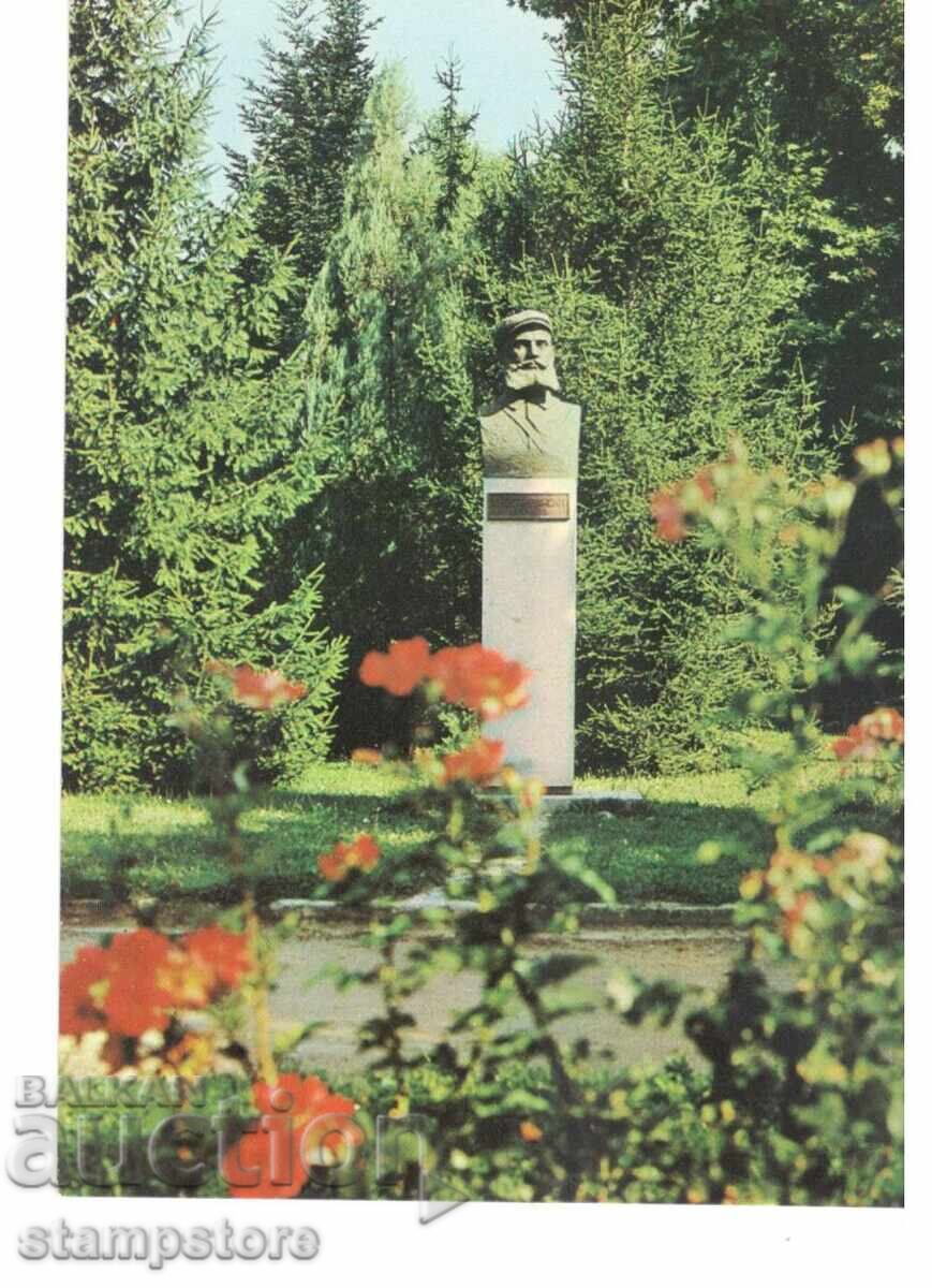 Sandanski town - The monument to Yane Sandanski Sandanski town - The monument to Yane Sandanski