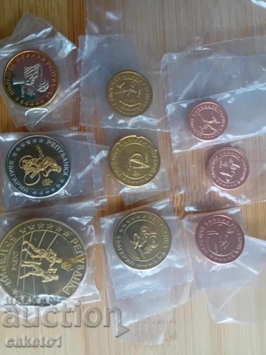 Monede euro de probă + 5 euro - 6