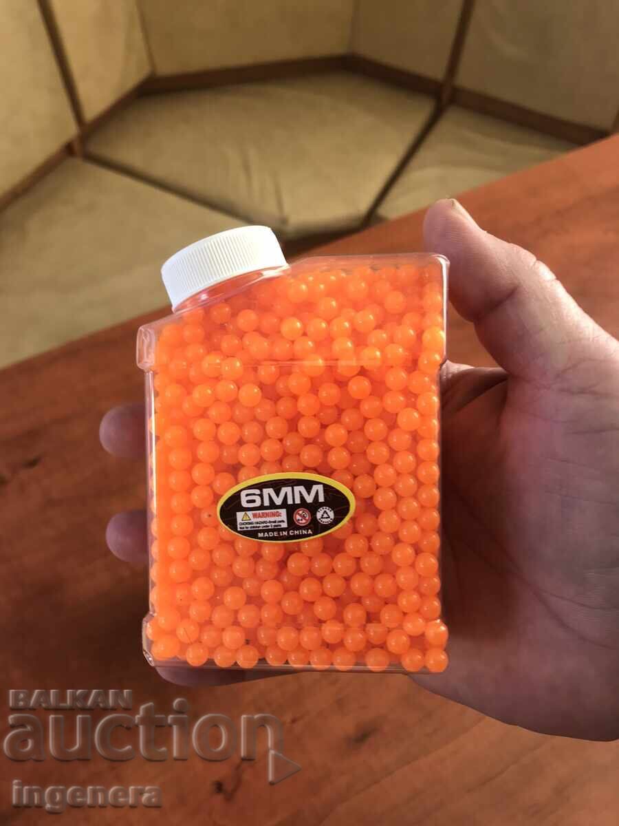 Auction BALL PLASTIC BALLS NEW F6 MM. Auction BALL PLASTIC BALLS NEW F6 MM.