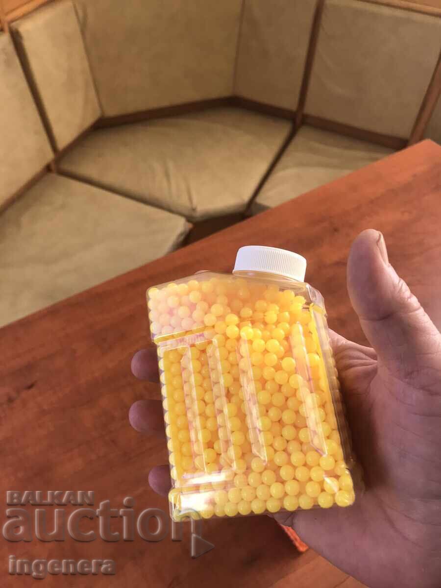 BALL PLASTIC BALLS NEW F6 MM. - 5 BALL PLASTIC BALLS NEW F6 MM. - 5