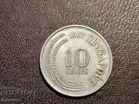 1967 10 cents Singapore