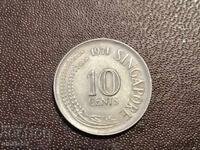 1971 10 cents Singapore