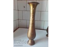 Brass vase -1.