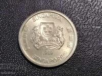 1989 5 cents Singapore