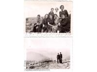 5x OLD SMALL PHOTOS TOURISTS FROM V. TARNOVO IN ARBANASI D293