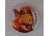 ALF NO PROBLEMS MOVIE BADGE