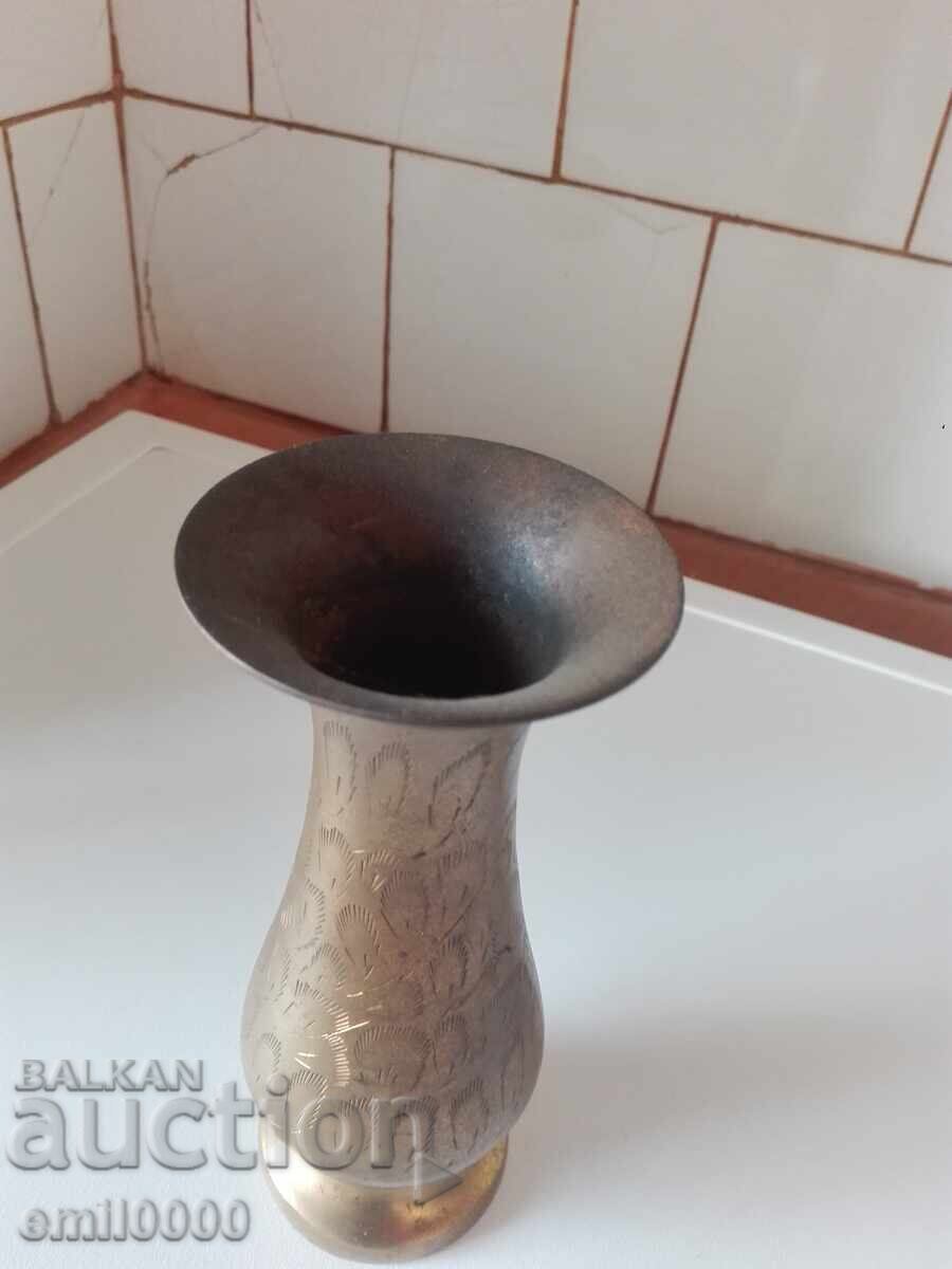 Auction  Brass vase - 4.
