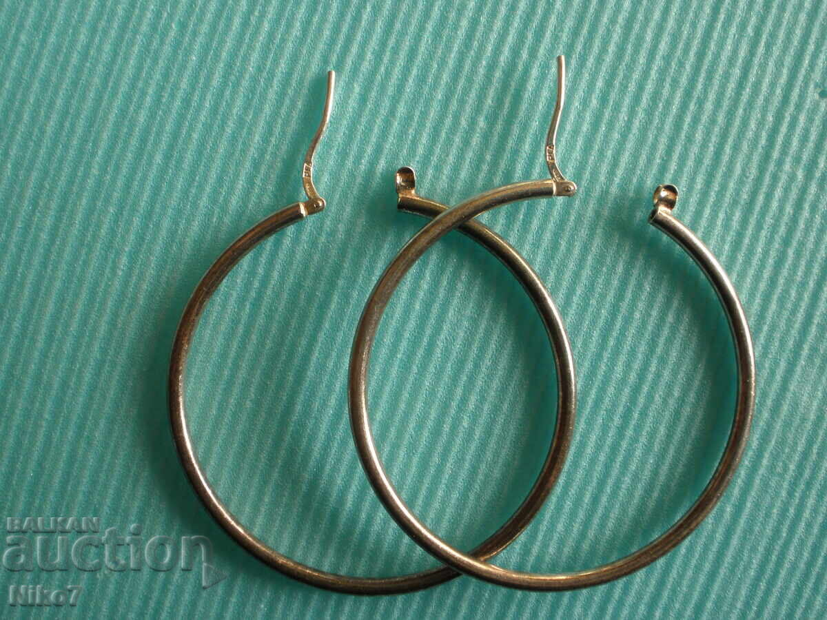 Licitație Cercei de argint, spectaculoși, retro.