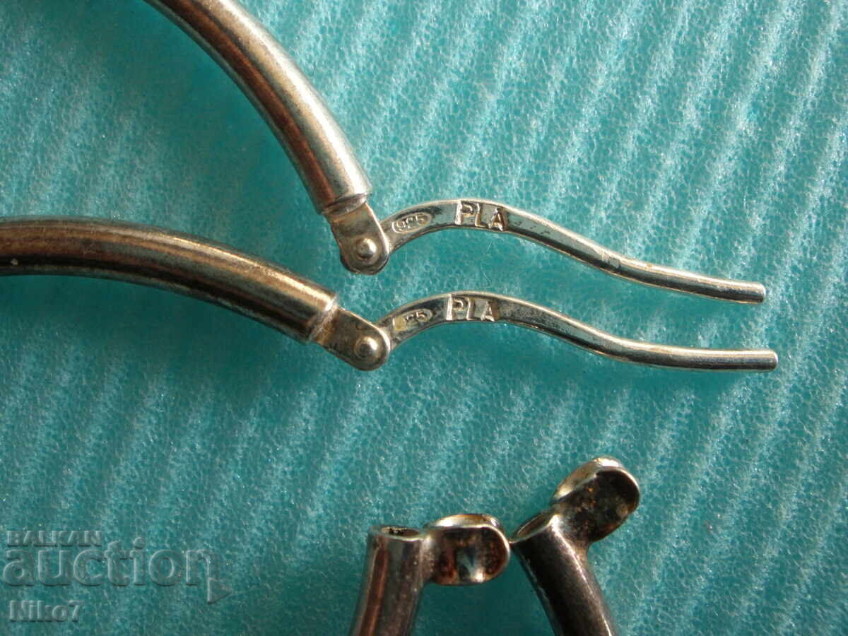 Livrarea Cercei de argint, spectaculoși, retro.