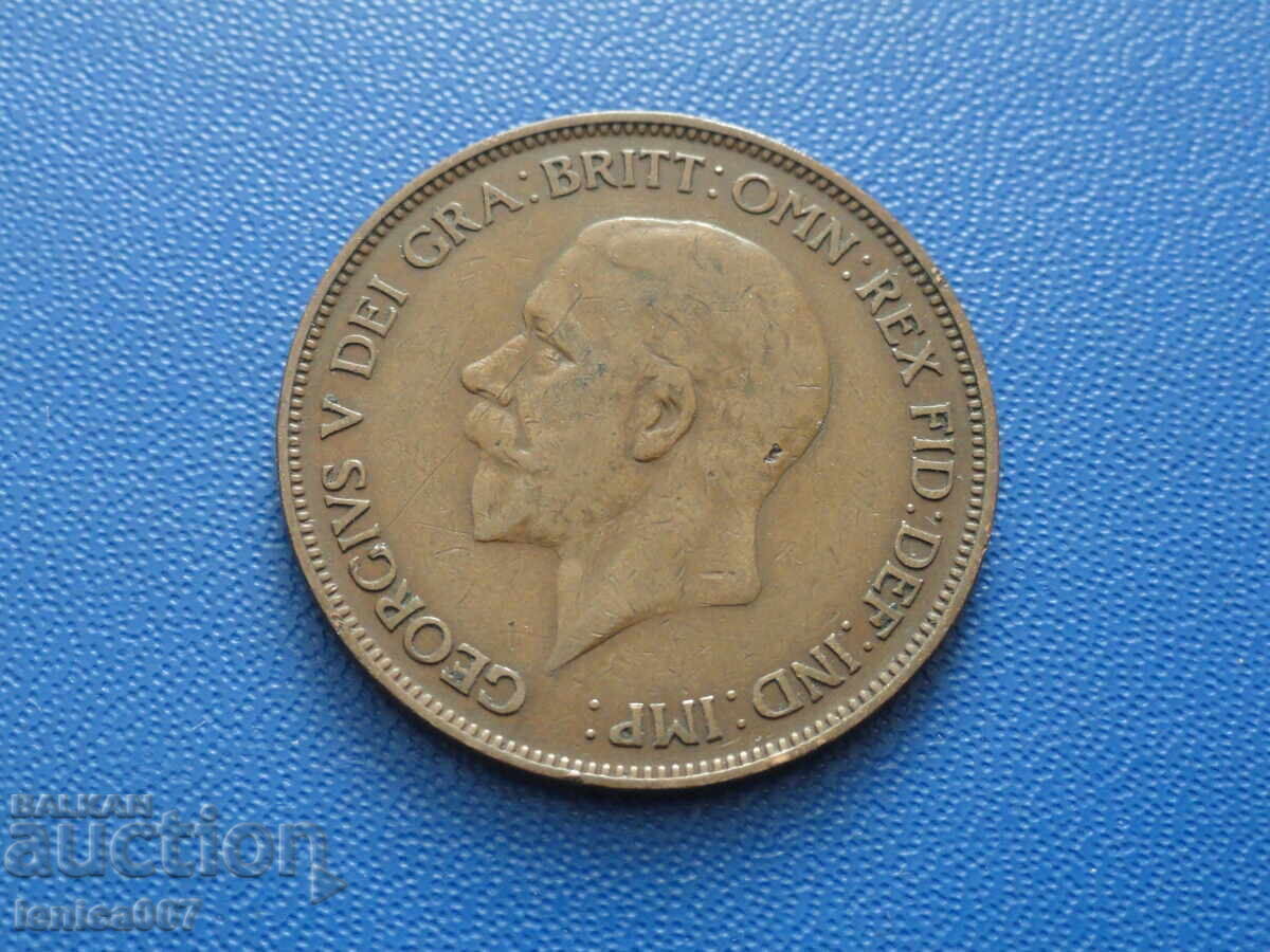 Delivery of Great Britain 1929 - 1 penny (m) Delivery of Great Britain 1929 - 1 penny (m)